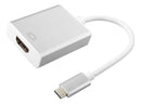 Cabo Adaptador Conversor Usb Tipo C Para Hdmi Macbook Mac - Alfashop