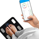 Balança Corporal Bioimpedância Profissional Bluetooth até 180kg - Alfashop