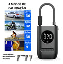 Bomba de pneu Car Air Pump sem fio 150 PSI luz de emergência LED com bateria recarregável de 4000 mAh - Alfashop