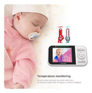 Baby Monitor Scb43 Baba Eletrônica Com Monitor 110v/220v Cor Branco - Alfashop