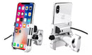 Suporte Celular P Moto De Ferro C/ Tomada Usb Waze/gps/apps - Alfashop