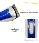 Máquininha Corta Cabelo Barbeador Peito Perna Pelos - Alfashop