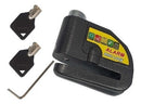 Trava Cadeado De Freio Disco Com Alarme Sonoro Para Moto - Alfashop