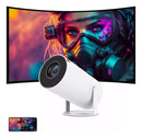 mini projetor portátil 4k android full hd smart wifi cinema - Alfashop