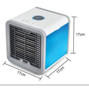 Mini Ar Condicionado Portátil de mesa  Arctic Air Cooler Umidificador Climatizador comLuz Led - Alfashop