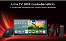 Unidade Smart TV, Receptor 4K, S1 Vitalicio Original - Alfashop