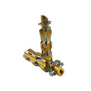 Pedaleira Ninja Esportiva Alumínio Universal CG,FAN,125,150,160,YBR,TITAN - Alfashop