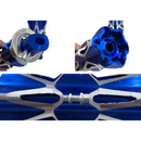 Pedaleira Ninja Esportiva Alumínio Universal CG,FAN,125,150,160,YBR,TITAN - Alfashop