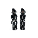 Pedaleira Ninja Esportiva Alumínio Universal CG,FAN,125,150,160,YBR,TITAN - Alfashop