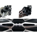 Pedaleira Ninja Esportiva Alumínio Universal CG,FAN,125,150,160,YBR,TITAN - Alfashop