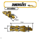 Pedaleira Ninja Esportiva Alumínio Universal CG,FAN,125,150,160,YBR,TITAN - Alfashop