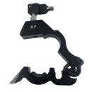 Kit Trava Manete de Alumínio + Trava de Disco Antifurto com Cabo Lembrete para Moto - Alfashop