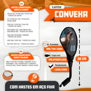 Retrovisor De Moto Bmw Gs800 Lente Convexa Fixa Rosca Honda - Alfashop