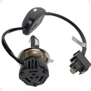 Farol LED 3 LEDs com Reator - 60W - 8000 Lumens Potente Moto CG/Titan/YBR/Factor/CB300R/Twister - Alfashop