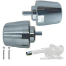 PESO  PESINHO DO GUIDÃO DE Honda PCX 150 YAMAHA Cromado ALUMÍNIO Guidon Sem Bucha Modelo Universal - Alfashop