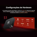 Suporte Único Original Completo versão Uni_s1 uni inteligente Remoto tv - Alfashop