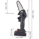 Mini Motosserra Elétrico 24V Para Fruit Tree Carpintaria Jardim Ferramentas Com Baterias Cortadores De Madeira Mega Promoção Imperdível - Alfashop
