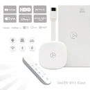 Aparelho Conversor UNITV V11 de Smart Tv Box Android 11 Assista Filmes Séries Desenhos e Canais em 1 Lugar - Alfashop
