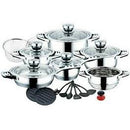 Jogo De Panelas Alemã 23 Peças Promoção/liquidação/barato - Alfashop