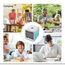 Mini Ar Condicionado Portátil de mesa  Arctic Air Cooler Umidificador Climatizador comLuz Led - Alfashop
