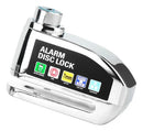 Trava Cadeado De Freio Disco Com Alarme Sonoro Para Moto