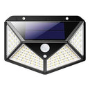 Luminária Solar Parede Sensor Presença 3 Funções