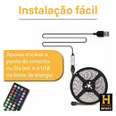 Fita Led 5050 5m Usb Controle | Alfashop