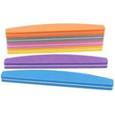 KIT 10-20 Lixas Buffer Polidora 100/180 Colorida Bumerangue Alongamento de Unha