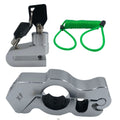 Kit Trava Manete + Trava Disco Antifurto para Moto
