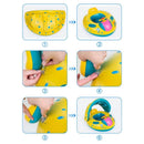 Boia para Bebê Bote com Cobertura Inflável