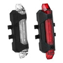 Lanterna Bike Traseira 5 Leds USB Recarregável | Alfashop