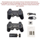 Videogame Stick 20mil 2 Controles Sem Fio Console  Portatil Jogos Retro