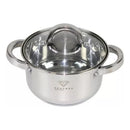 Jogo Panelas 19 Peças Inox Genebra | Alfashop