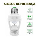 Sensor Presença Lâmpada E27 Fotocélula | Alfashop
