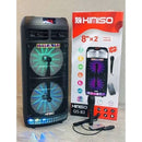 Super Torre De Som 65cm De Altura 3.000w Pmpo Microfone