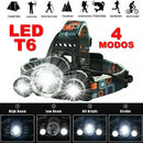 Lanterna Cabeça Tática LED Cree T6 | Alfashop