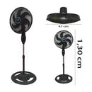 Ventilador Solaris 6 Pás Turbo Ultra Potente 75w 110v A