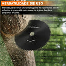 Disco de Corte KNakasaki 80 Dentes para Roçadeira Universal 25,4mm com Adaptador 20mm