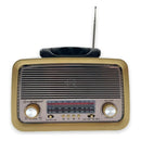 Rádio Retro Am Fm Bluetooth Lanterna | Alfashop