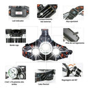 Lanterna Cabeça Tática LED Cree T6 | Alfashop