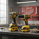 Kit 2 Em 1 Chave De Impacto E Furadeira 60v Com 2 Baterias