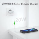 Fonte Turbo 20w + Cabo Compativel iPhone 5 6 7 Plus 8 12 Pro