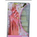 Kit 100 Unhas Reta Lixas Alicate | Alfashop