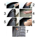 Kit Ferramenta Reparo Remendo Macarrao Cola Pneu Carro Moto