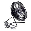 Mini Ventilador Usb De Mesa Premium Potente E Silencioso Estrutura Preto