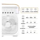 Ar Condicionado E Ventilador Frio Silencioso Mini Portátil Cor Mini Ar Verde