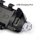 Lanterna Bike Traseira 5 Leds USB Recarregável | Alfashop
