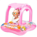Boia Bote Coberto Infantil Inflável Piscina Boia Com Proteção Para Bebê