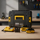 Kit 2 Em 1 Chave De Impacto E Furadeira 60v Com 2 Baterias