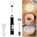 Batedor Misturador Mixer Elétrico para Bebidas Leite Café Clara de Ovos